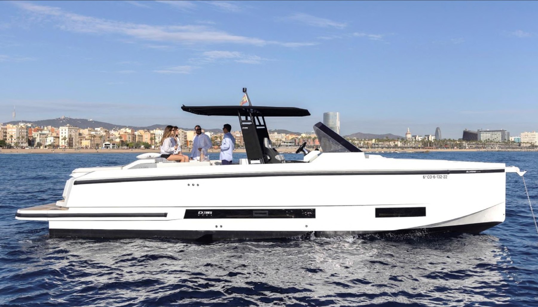 De Antonio D36 Open exterior